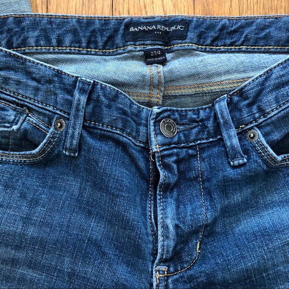 Banana Republic cuffed denim Capri - Picture 3 of 4